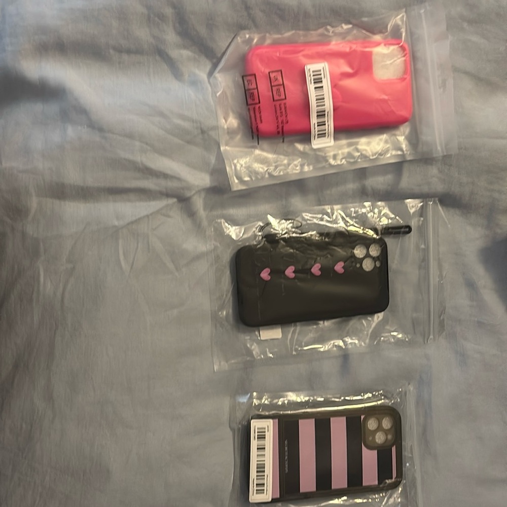 pink phone case trioooo